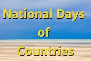 National Days of Countries